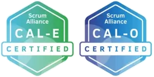 Jensen und Komplizen haben das Teilnahmezertifikat 'Certified Agile Leadership (CAL E/O)' der Scrum Alliance.
